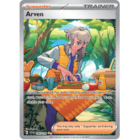 Arven 249/198 Scarlet and Violet Base Set Special Illustration Rare Holo Pokemon Card NEAR MINT TCG