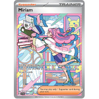 Miriam 251/198 Scarlet and Violet Base Set Special Illustration Rare Holo Pokemon Card NEAR MINT TCG