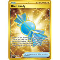 Rare Candy 256/198 Scarlet and Violet Base Set Gold Secret Rare Holo Pokemon Card NEAR MINT TCG