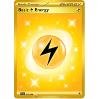 Lightning Energy 257/198 Scarlet and Violet Base Set Gold Secret Rare Holo Pokemon Card NEAR MINT TCG