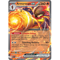 Armarouge EX 027/182 SV Paradox Rift Holo Ultra Rare Pokemon Card NEAR MINT TCG