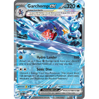 Garchomp EX 038/182 SV Paradox Rift Holo Ultra Rare Pokemon Card NEAR MINT TCG