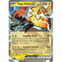 Tapu Koko EX 068/182 SV Paradox Rift Holo Ultra Rare Pokemon Card NEAR MINT TCG