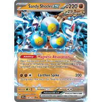 Sandy Shocks EX 108/182 SV Paradox Rift Holo Ultra Rare Pokemon Card NEAR MINT TCG