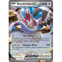 Bombirdier EX 156/182 SV Paradox Rift Holo Ultra Rare Pokemon Card NEAR MINT TCG