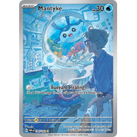 Mantyke 189/182 SV Paradox Rift Illustration Rare Pokemon Card NEAR MINT TCG