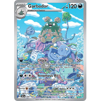 Garbodor 204/182 SV Paradox Rift Illustration Rare Pokemon Card NEAR MINT TCG