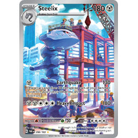 Steelix 208/182 SV Paradox Rift Illustration Rare Pokemon Card NEAR MINT TCG
