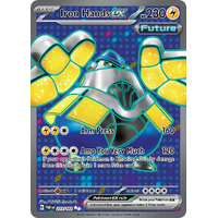 Iron Hands EX 223/182 SV Paradox Rift Full Art Secret Rare Pokemon Card NEAR MINT TCG