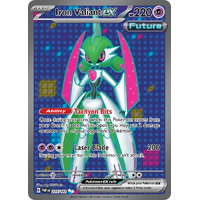 Iron Valient EX 225/182 SV Paradox Rift Full Art Secret Rare Pokemon Card NEAR MINT TCG
