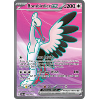 Bombirdier EX 234/182 SV Paradox Rift Full Art Secret Rare Pokemon Card NEAR MINT TCG