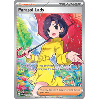 Parasol Lady 238/182 SV Paradox Rift Full Art Secret Rare Pokemon Card NEAR MINT TCG