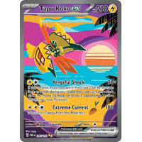 Tapu Koko EX 247/182 SV Paradox Rift Special Illustration Rare Pokemon Card NEAR MINT TCG