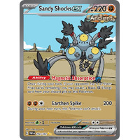 Sandy Shocks EX 250/182 SV Paradox Rift Special Illustration Rare Pokemon Card NEAR MINT TCG