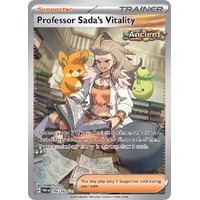 Professor Sada's Vitality 256/182 SV Paradox Rift Special Illustration Rare Pokemon Card NEAR MINT TCG