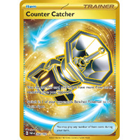Counter Catcher 264/182 SV Paradox Rift Gold Secret Rare Pokemon Card NEAR MINT TCG