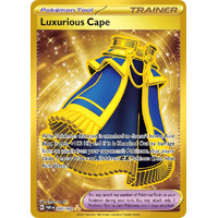 Luxurious Cape 265/182 SV Paradox Rift Gold Secret Rare Pokemon Card NEAR MINT TCG