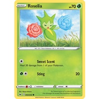 Roselia 3/202 SWSH Base Set Common Pokemon Card NEAR MINT TCG