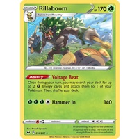 Rillaboom 13/202 SWSH Base Set Holo Rare Pokemon Card NEAR MINT TCG