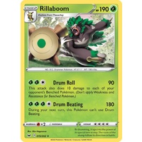 Rillaboom 15/202 SWSH Base Set Rare Pokemon Card NEAR MINT TCG