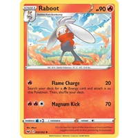 Raboot 32/202 SWSH Base Set Uncommon Pokemon Card NEAR MINT TCG