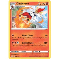 Cinderace 36/202 SWSH Base Set Rare Pokemon Card NEAR MINT TCG