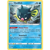 Qwilfish 51/202 SWSH Base Set Uncommon Pokemon Card NEAR MINT TCG