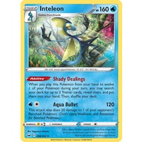 Inteleon 58/202 SWSH Base Set Holo Rare Pokemon Card NEAR MINT TCG
