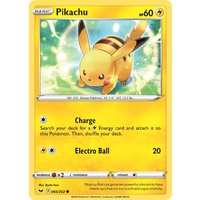 Pikachu 65/202 SWSH Base Set Common Pokemon Card NEAR MINT TCG