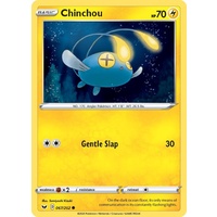 Chinchou 67/202 SWSH Base Set Common Pokemon Card NEAR MINT TCG