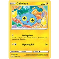 Chinchou 68/202 SWSH Base Set Common Pokemon Card NEAR MINT TCG