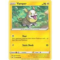 Yamper 73/202 SWSH Base Set Common Pokemon Card NEAR MINT TCG