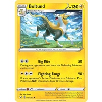 Boltund 75/202 SWSH Base Set Holo Rare Pokemon Card NEAR MINT TCG