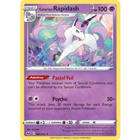 Galarian Rapidash 82/202 SWSH Base Set Rare Pokemon Card NEAR MINT TCG