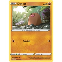Diglett 92/202 SWSH Base Set Uncommon Pokemon Card NEAR MINT TCG