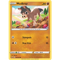 Mudbray 105/202 SWSH Base Set Common Pokemon Card NEAR MINT TCG