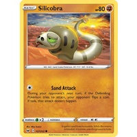 Silicobra 107/202 SWSH Base Set Common Pokemon Card NEAR MINT TCG