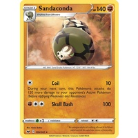 Sandaconda 109/202 SWSH Base Set Rare Pokemon Card NEAR MINT TCG