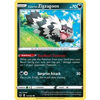 Galarian Zigzagoon 117/202 SWSH Base Set Common Pokemon Card NEAR MINT TCG
