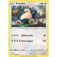 Snorlax 140/202 SWSH Base Set Rare Pokemon Card NEAR MINT TCG
