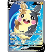 Morpeko V 190/202 SWSH Base Set Holo Ultra Rare Full Art Pokemon Card NEAR MINT TCG