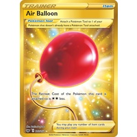 Air Balloon 213/202 SWSH Base Set Holo Secret Rare Full Art Pokemon Card NEAR MINT TCG
