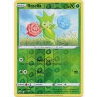 Roselia 3/202 SWSH Base Set Reverse Holo Common Pokemon Card NEAR MINT TCG