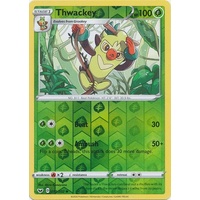 Thwackey 13/202 SWSH Base Set Reverse Holo Uncommon Pokemon Card NEAR MINT TCG