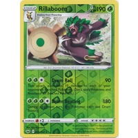 Rillaboom 15/202 SWSH Base Set Reverse Holo Rare Pokemon Card NEAR MINT TCG