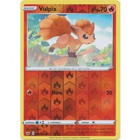 Vulpix 22/202 SWSH Base Set Reverse Holo Common Pokemon Card NEAR MINT TCG
