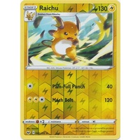 Raichu 66/202 SWSH Base Set Reverse Holo Rare Pokemon Card NEAR MINT TCG