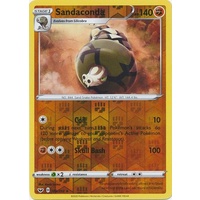 Sandaconda 109/202 SWSH Base Set Reverse Holo Rare Pokemon Card NEAR MINT TCG