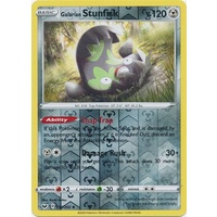 Galarian Stunfisk 132/202 SWSH Base Set Reverse Holo Uncommon Pokemon Card NEAR MINT TCG