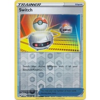 Switch 183/202 SWSH Base Set Reverse Holo Uncommon Trainer Pokemon Card NEAR MINT TCG